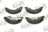 Колодки тормозные барабанные, комплект KRAFT 6021250 (фото 1)
