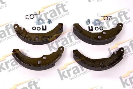 Колодки тормозные барабанные, комплект KRAFT 6022020