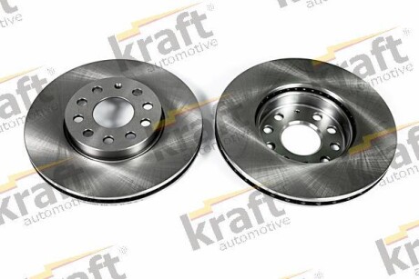 Тормозной диск передний вентилируемый KRAFT 6040450