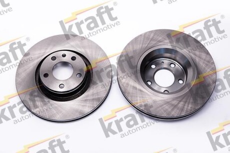Тормозной диск передний вентилируемый KRAFT 6040542