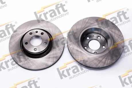 Тормозной диск передний вентилируемый KRAFT 6040542