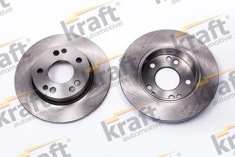 Тормозной диск передний невентилируемый KRAFT 6041050