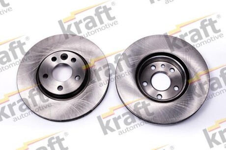 Тормозной диск передний вентилируемый KRAFT 6042007