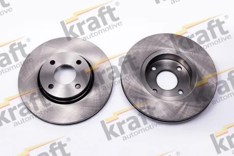 Тормозной диск передний вентилируемый KRAFT 6042125