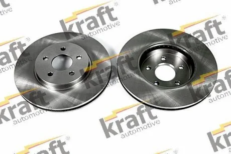Тормозной диск передний невентилируемый KRAFT 6042590