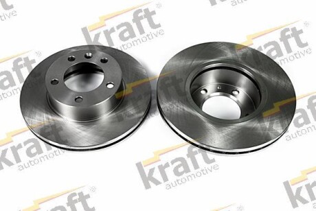 Тормозной диск передний вентилируемый KRAFT 6045415
