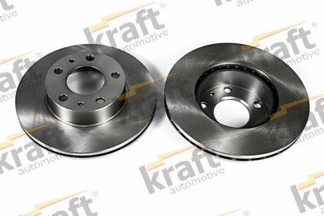 Тормозной диск передний вентилируемый KRAFT 6045810