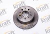 Тормозной диск задний невентилируемый KRAFT 6045905 (фото 1)
