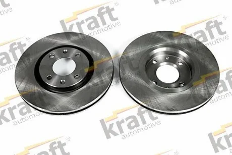 Тормозной диск передний вентилируемый KRAFT 6046000