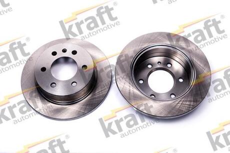 Тормозной диск задний невентилируемый KRAFT 6051431