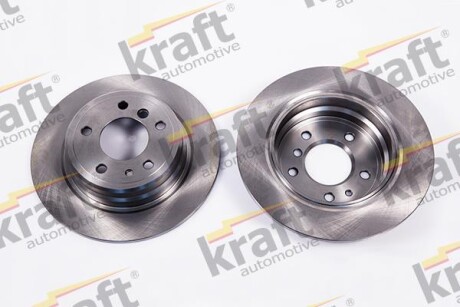 Тормозной диск задний невентилируемый KRAFT 6052510