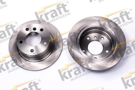 Тормозной диск задний невентилируемый KRAFT 6052595