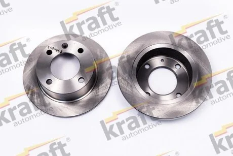 Тормозной диск задний невентилируемый KRAFT 6055070