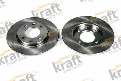 Тормозной диск задний невентилируемый KRAFT 6055540