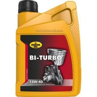 Моторное масло Bi-Turbo 15W-40, 1л KROON OIL 00215