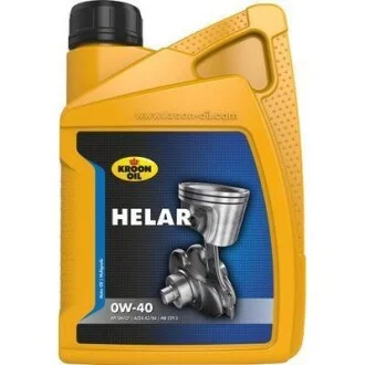 Моторное масло Helar 0W-40, 1л KROON OIL 02226