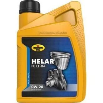 Моторное масло Helar FE LL-04 0W-20, 1л KROON OIL 32496