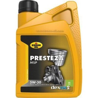 Моторное масло Presteza Msp 5W-30, 1л KROON OIL 33228