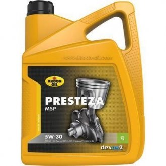 Олива моторна Kroon-Oil Presteza MSP 5W-30, 5л. KROON OIL 33229