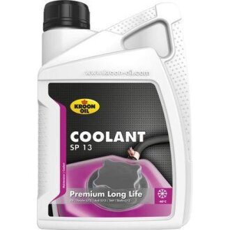 Антифриз Coolant SP13 G13 пурпурный, готовый к применению -36, 1л KROON OIL 34685