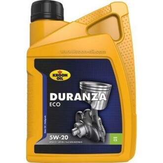 Моторное масло Duranza Eco 5W-20, 1л KROON OIL 35172