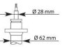 Амортизатор CITROEN / FIAT / PEUGEOT Jumper (2002) KYB 635807 (фото 2)