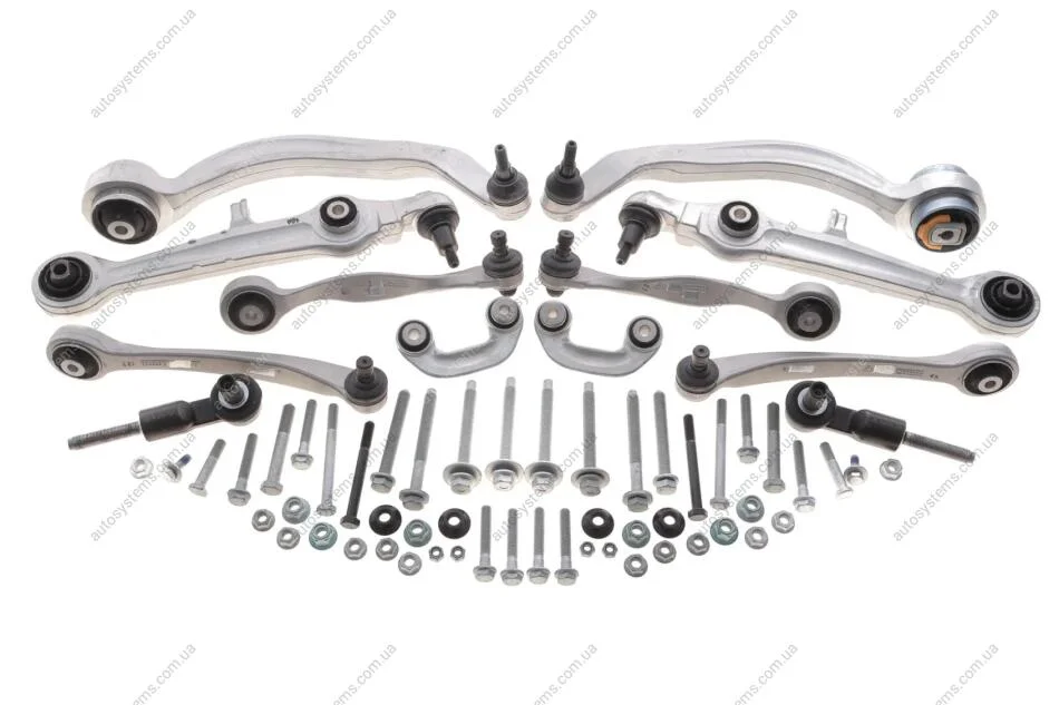 Комплект важелів підвіски (передньої) Audi A4 94-01/A6 97-05/VW Passat 96-00 (товстий палец) LEMFORDER 27421 01 (фото 1)