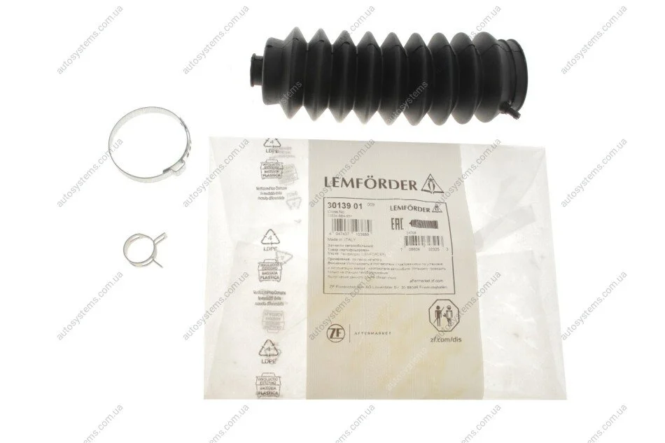 Пильник рейки рульової Honda Accord/Civic 85- LEMFORDER 30139 01 (фото 1)