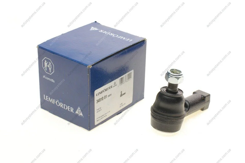 Наконечник тяги рульової Citroen C-Crosser/Mitsubishi Lancer VIII 07-/Outlander II/Peugeot 4007 06-13 LEMFORDER 3491001 (фото 1)