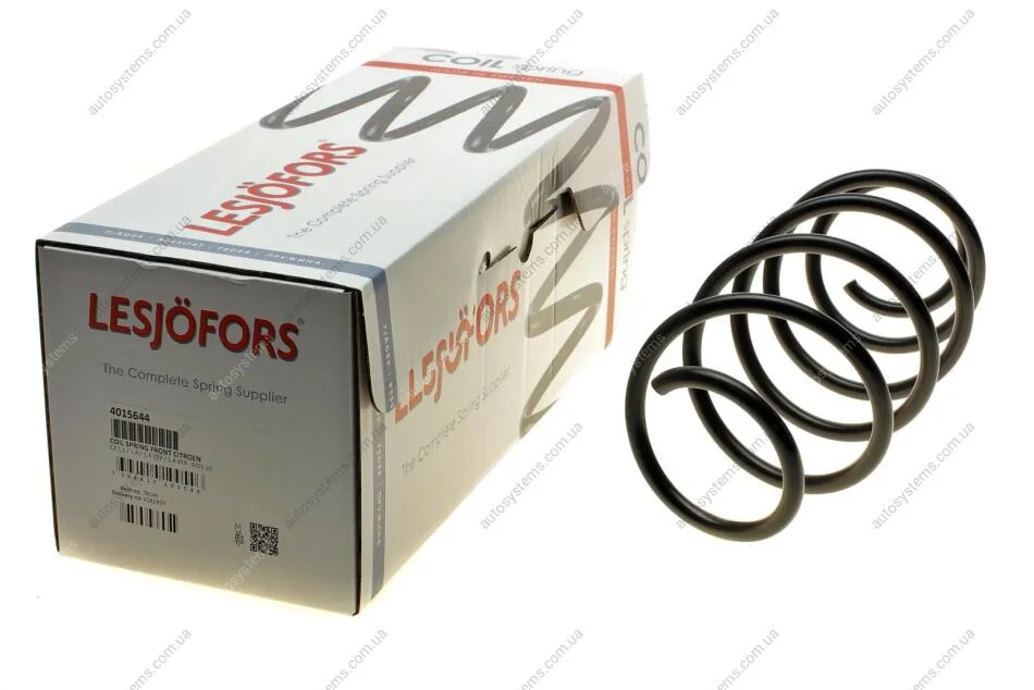 Пружина (передня) Citroen C2 1.1/1.4 03-12 (нах.зад.частина) LESJOFORS 4015644 (фото 1)