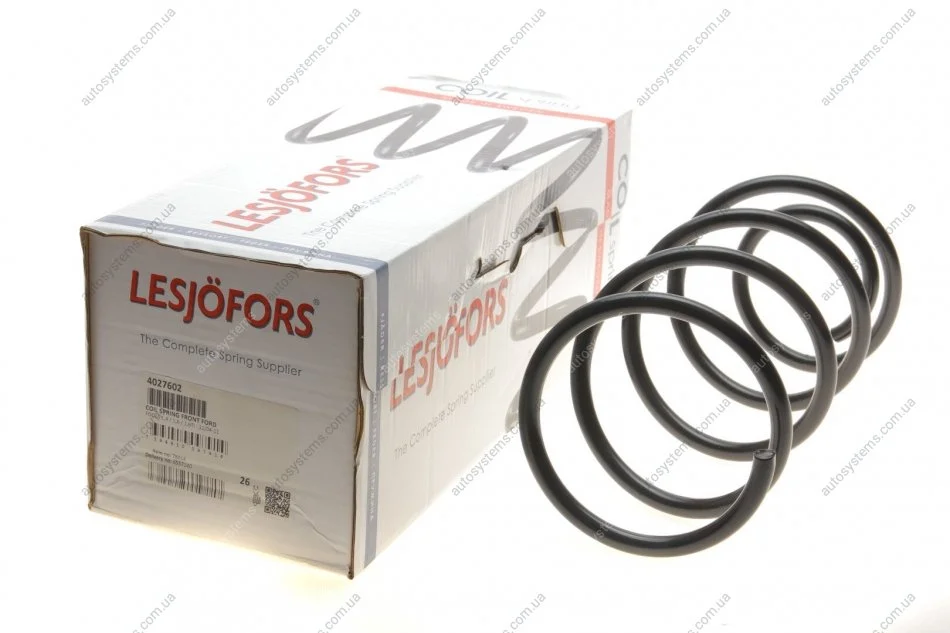 Пружина подвески передняя FORD LESJOFORS 4027602 (фото 1)