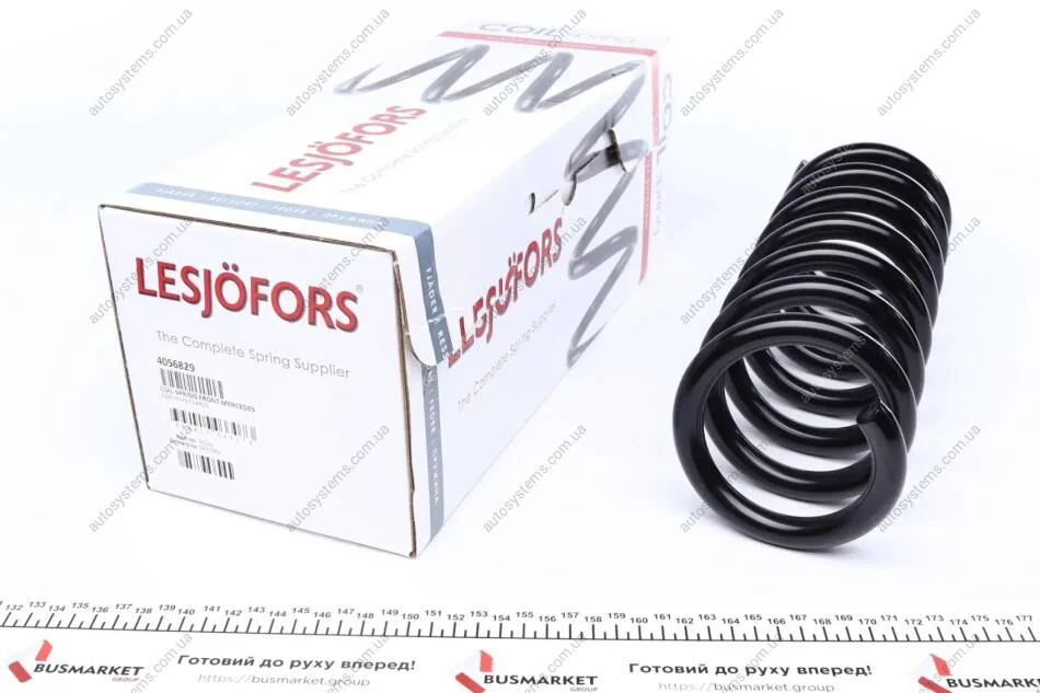 Пружина (передня) MB E-class (W210/S210) E270/320CDI/E280/320/430 96-03 (седан/унив)(ос:Avantgarde) LESJOFORS 4056829 (фото 1)