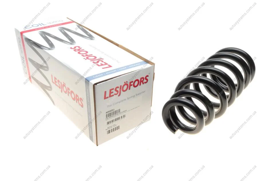 Пружина (передня) Mitsubishi L200 2.5D/DI-D 05-15 (Пикап)/Pajero Sport 3.0 4WD 09-14 (везд.закр.) LESJOFORS 4059251 (фото 1)
