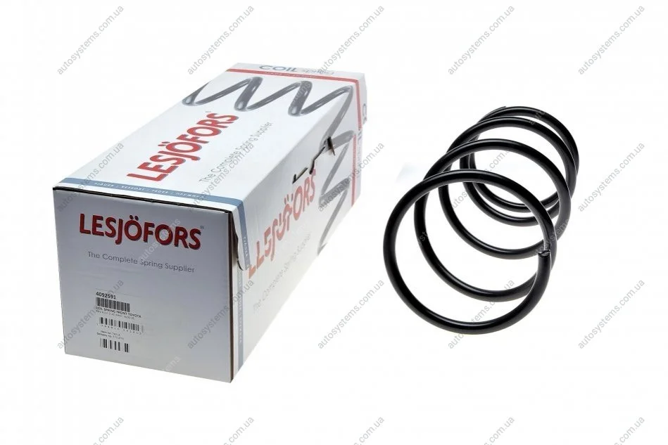 Пружина (передня) Toyota Rav4 II 2.0D 4WD 01-05 (SUV) LESJOFORS 4092591 (фото 1)