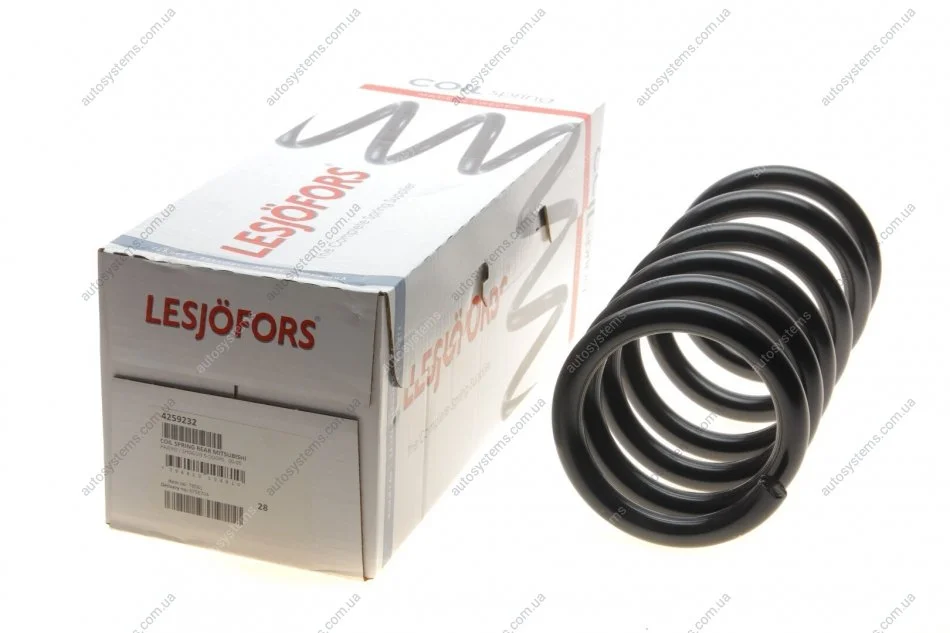 Пружина (задня) Mitsubishi Pajero III 3.2DI-D/3.5/3.5 V6 GDI 00-07 (всюдихід) (5 дверей) LESJOFORS 4259232 (фото 1)