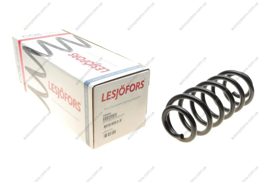 Пружина (задня) Seat Leon 1.2-1.8TSI/1.4-1.6/2.0FSI 06-12 (хетч.)/Peugeot 308 1.4-1.6/1.6HDi 07-14 LESJOFORS 4282921 (фото 1)