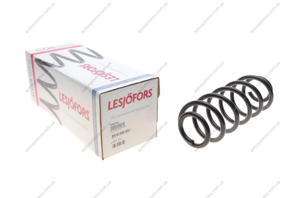 Пружина (задня) Seat Leon 1.6TDI 10-12 (накл.зад.частина) LESJOFORS 4282931 (фото 1)