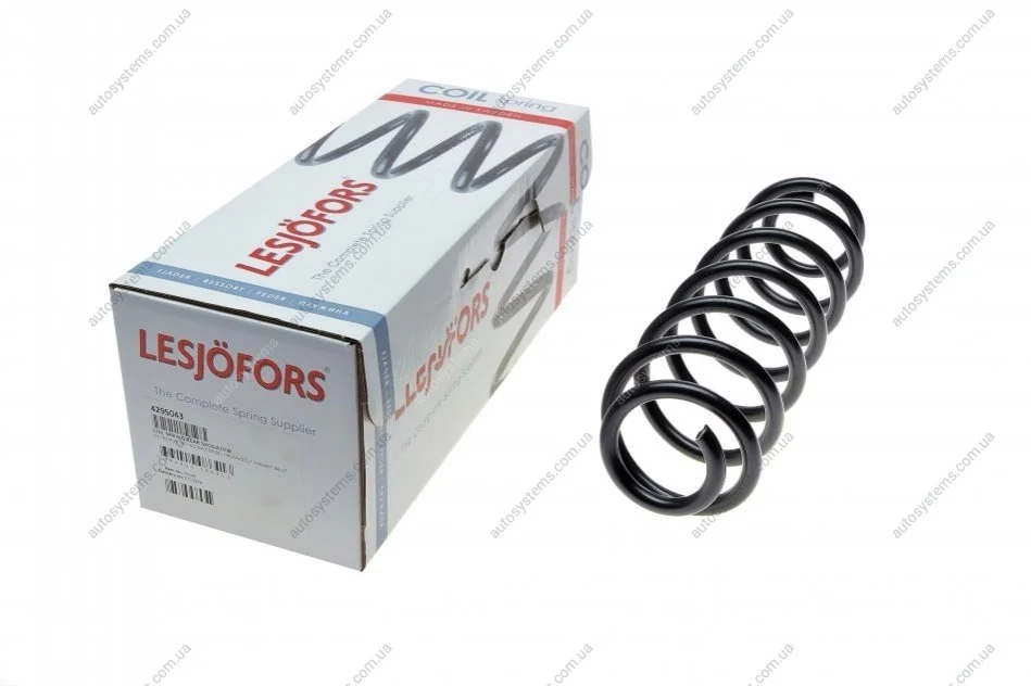 Пружина (задня) VW Golf IV 1.4-2.0/1.9TDI 99-06/Skoda Octavia I Combi 98-10 (унів.)/Roomster 07-15 LESJOFORS 4295043 (фото 1)