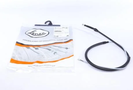 Трос ручника (задній) (L) VW Golf V/Audi A3/Skoda Octavia 97-13 (1445/805 мм) LINEX 03.01.46