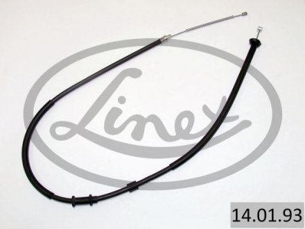 Трос ручника (задній) (L) Fiat Panda 03- (1408/1163mm) LINEX 14.01.93