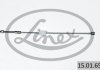Трос ручника (передній) Ford Fiesta/Fusion/Mazda 2 01-12 (300mm) LINEX 15.01.65 (фото 3)