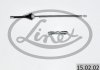Трос ручника (задній) Ford Focus 03-07 (230mm) LINEX 15.02.02 (фото 2)