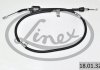 Трос ручника (L) Hyundai ix35 10- (1724/1468 мм) LINEX 18.01.32 (фото 2)