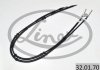 Трос ручника Opel Astra G 1.2-2.2DTI (1592/1403mm) (к-кт) LINEX 32.01.70 (фото 2)