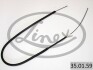 Трос ручника LINEX 35.01.59 (фото 1)