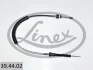 Трос куліси Audi A1/Skoda Fabia/Roomster/VW Polo 00- (1120mm) LINEX 39.44.02 (фото 2)