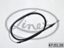 Трос ручника (задній) VW Passat 1.9/2.0/2.8 94-97 (1720/1030мм) LINEX 47.01.26 (фото 2)