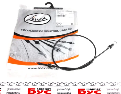 Трос газу VW Passat 1.8 88-97 (1204/952 мм) LINEX 47.20.22