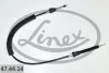 Трос куліси Audi A3/Skoda Octavia/VW Golf V 03- (1160mm) LINEX 47.44.14 (фото 2)