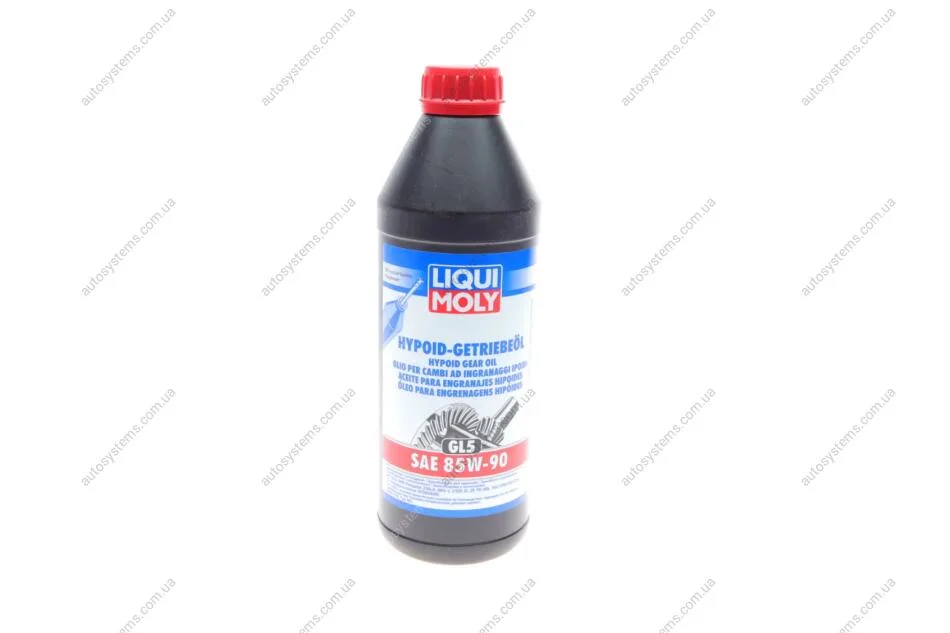Олива в міст 85W90 Hypoid-Getriebeoil (1L) (GL-5/MB 235.0/ZF TE-ML 21A/16C/17B/19B) (= 1956) LIQUI MOLY 1035 (фото 1)